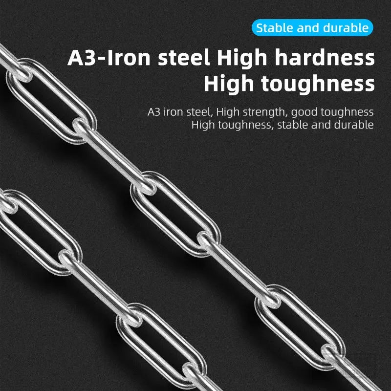 Bike Chain Lock 65-150cm Anti-theft 4 Code Safety