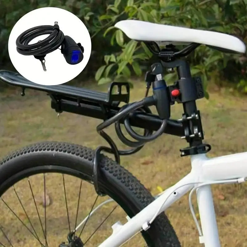 Chain Lock 80cm Metal Anti Theft with 2 Keys